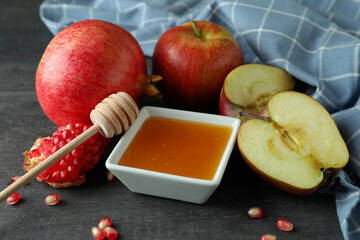 Concept of Jewish New Year Rosh Hashanah