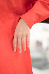 hand of girl