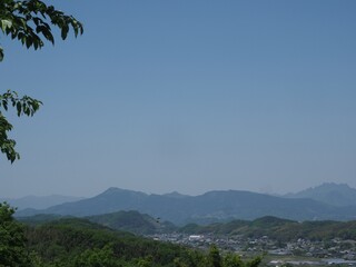 View Rakusanen in Kanra Town and its surroundings