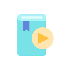 Online Education and Elearning flat icon