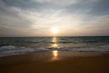 Obraz premium sunset and sea