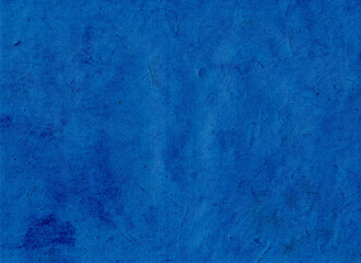 Fototapeta na wymiar Old handmade blue paper texture background