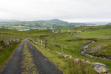 One Man’s pass, Teelin village, Donegal