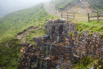 Obraz premium Pilgrims Path in Slieve League mountains