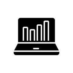 Data analysis icon vector set. profit graph illustration sign collection. data science symbol or logo.