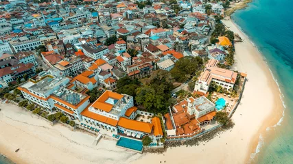 Foto auf Acrylglas Aerial view of Zanzibar Island in Tanzania. © STORYTELLER