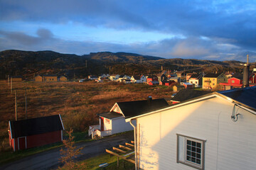 Obraz premium Fish Factory in North of Norway, Bugøynes