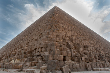 Fototapeta na wymiar giza pyramids El Cairo Egypt