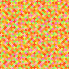 Seamless texture. Checkered pattern. Multicolored background. Abstract wallpaper of the surface. Print for polygraphy, posters, t-shirts and textiles. Doodle for design. Greeting cards. Fashion colors