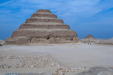 Pyramid of Djoser Saqqara Egypt