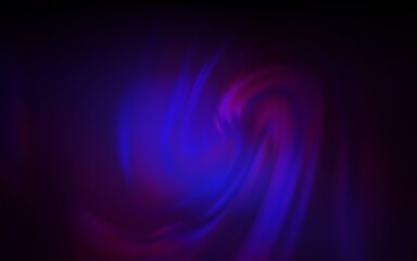Dark Pink, Blue vector blurred shine abstract texture.