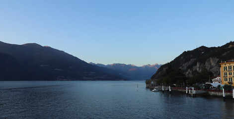 Lake Como in italy