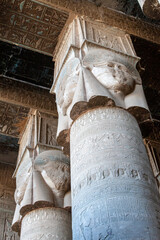 Fototapeta na wymiar Hathor temple in Dendera Egypt
