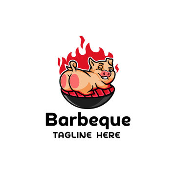 pig bbq logo