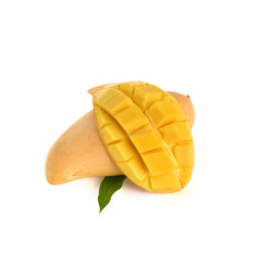 mango fruit isolated on white background