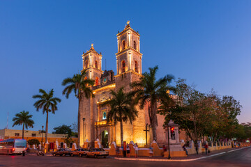 Iglesia de San Gervasio,.Valladolid,.Yucatan,Mexico
