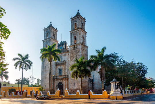 Iglesia de San Gervasio,.Valladolid,.Yucatan,Mexico