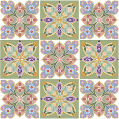 Azulejos tiles patchwork