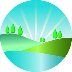 background with leaves