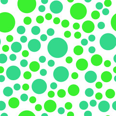 Simply seamless geometric pattern with circles. Abstract background texture. 

