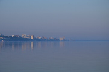 Naklejka premium city skyline (городской пейзаж)