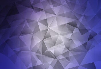 Light Purple vector layout with lines, triangles.