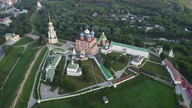 view from the top of the kremlin