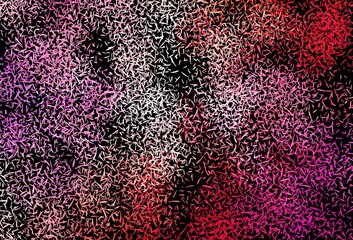 Obraz premium Dark Pink, Yellow vector template with repeated sticks.