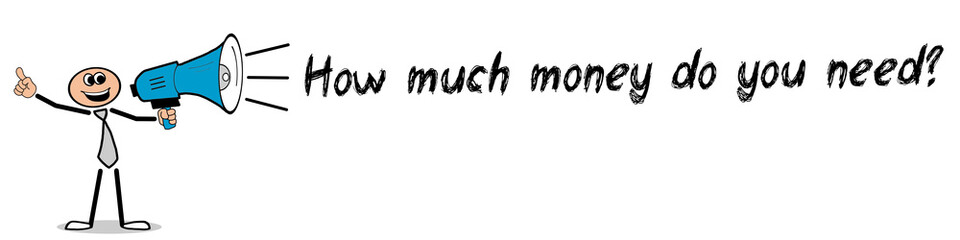 How much money do you need?