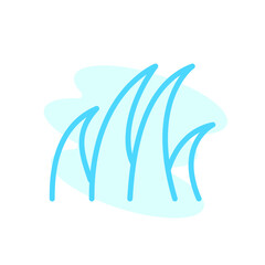 Illustration Vector Graphic of Grass icon