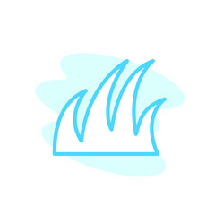 Illustration Vector Graphic of Grass icon