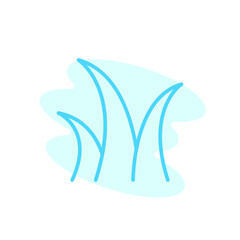 Illustration Vector Graphic of Grass icon