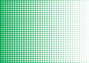 digital gradient with green dots Abstract Futuristic Panel polka dot background grunge background with circles dots dots vector illustration