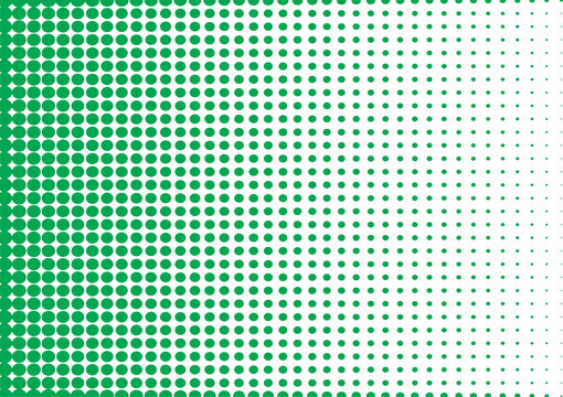 digital gradient with green dots Abstract Futuristic Panel polka dot background grunge background with circles dots dots vector illustration