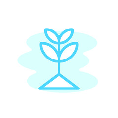 Illustration Vector Graphic of Grow icon 