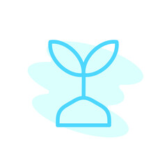 Illustration Vector Graphic of Grow icon 