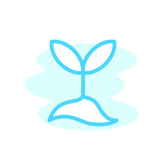 Illustration Vector Graphic of Grow icon 