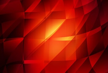 Obraz premium Dark Red vector abstract mosaic pattern.