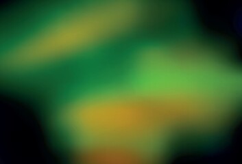 Dark Green, Yellow vector abstract layout.