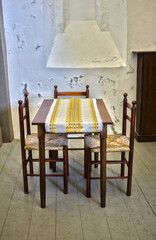 Table and chairs