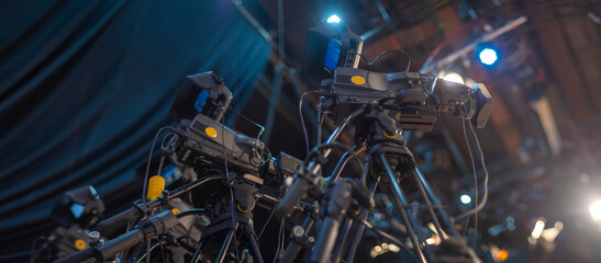 shooting a concert on television