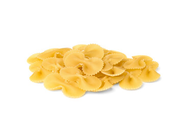 Pasta isolated on white background.
