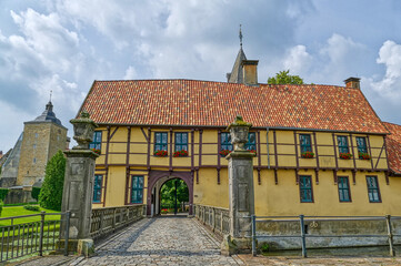 Eingang einer mittelalterlichen Burg in Burgsteinfurt
