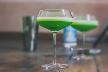 Green cocktail