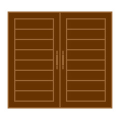 doors icon set vector sign symbol