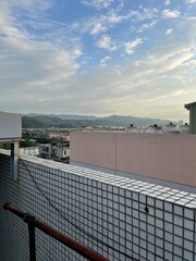 building and sky