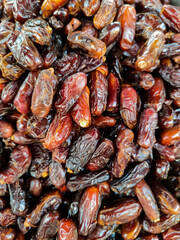 Pile of tasty dry dates