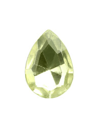 Beautiful gemstone for jewelry on white background