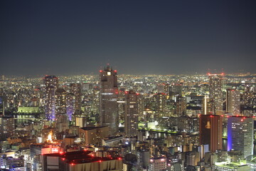 tokyo urban skyline