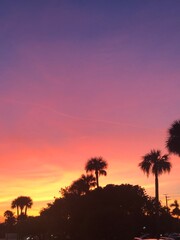 Fototapeta premium Sunsets in Florida